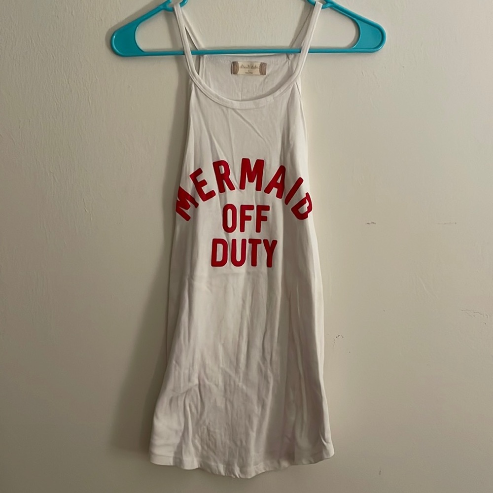 NWOT Alter’d State MERMAID OFF DUTY Tank